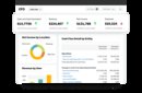 Sage Intacct CFO daily view featuring cash and cash equivalent, revenue, net income, expenses, net income by location, revenue by item and cash flow detail by entity